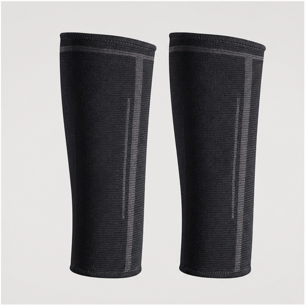 One Pair Comfortable Volleyball Arm Sleeves Protection Effective Breathable Arm Sleeves Sports Compression Arm Elbow Sleeves for Volleyball Cycling Basketball - front view